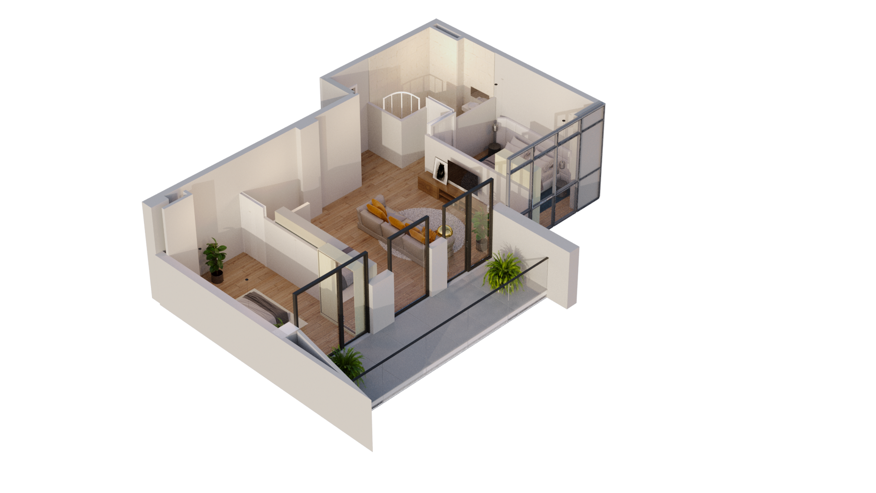 Apartment 13 - 3D